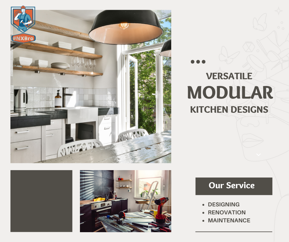 Versatile Modular Kitchen Designs
