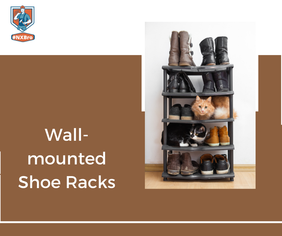 Wall-mounted Shoe Racks
