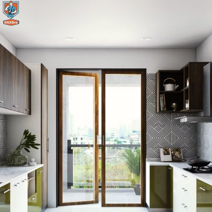 Parallel Kitchen Interior With Versatile Layout