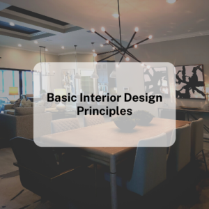 Basic Interior Design Principles